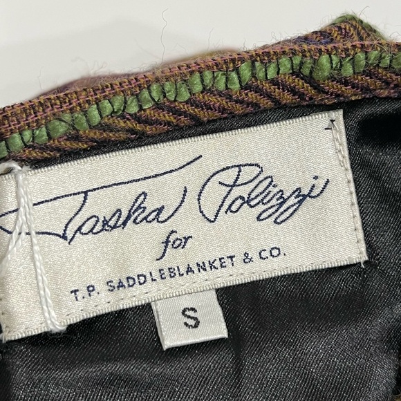 Tasha Polizzi T.P. Saddle Blanket Co  100% Wool Skirt - Picture 8 of 13